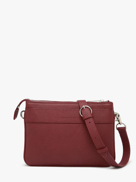 Cross Body Tas Milano Leder Nathan baume Rood n city 3 ander zicht 4